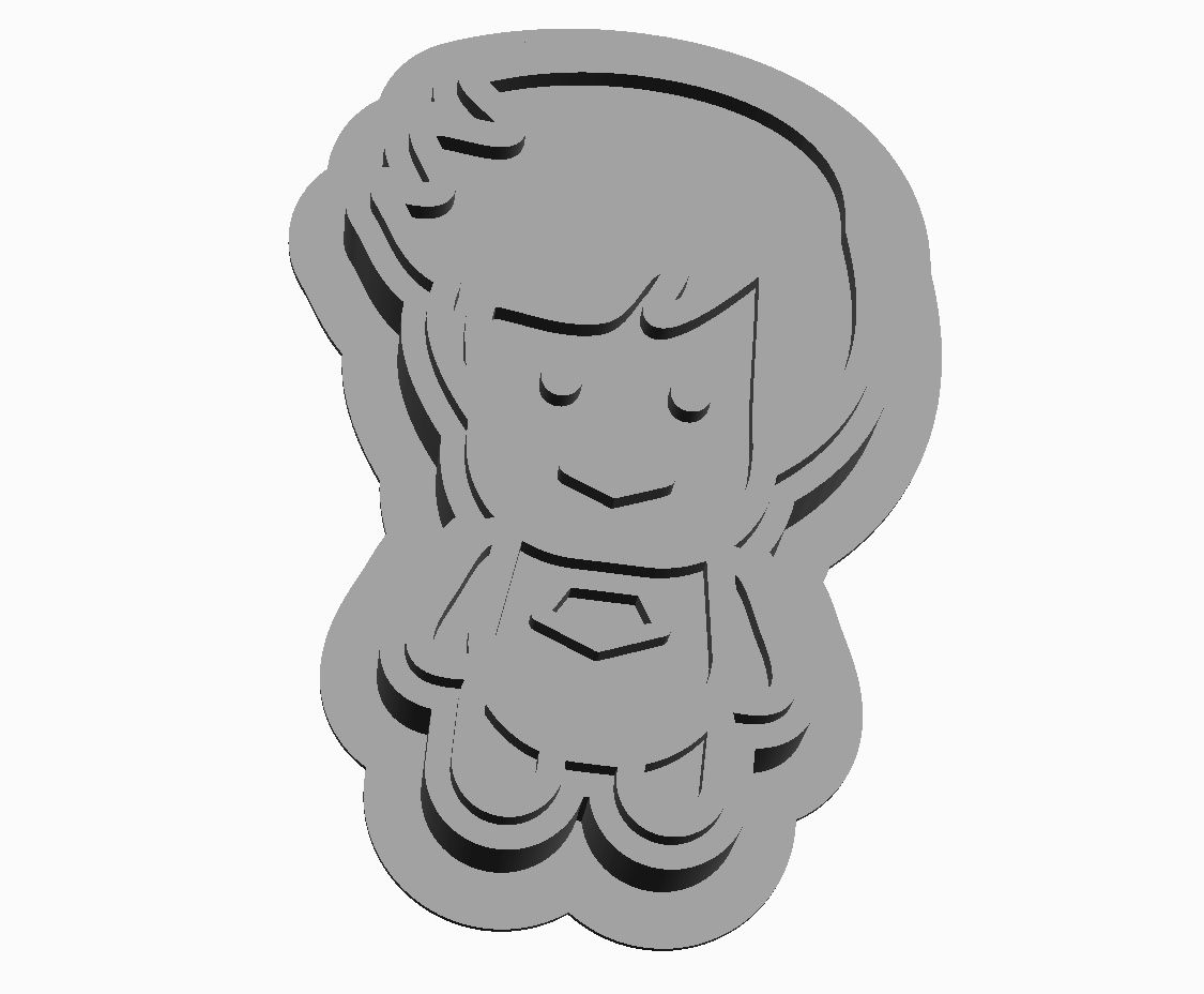 Super Kid 2 in 1 Cookie Cutter      _1