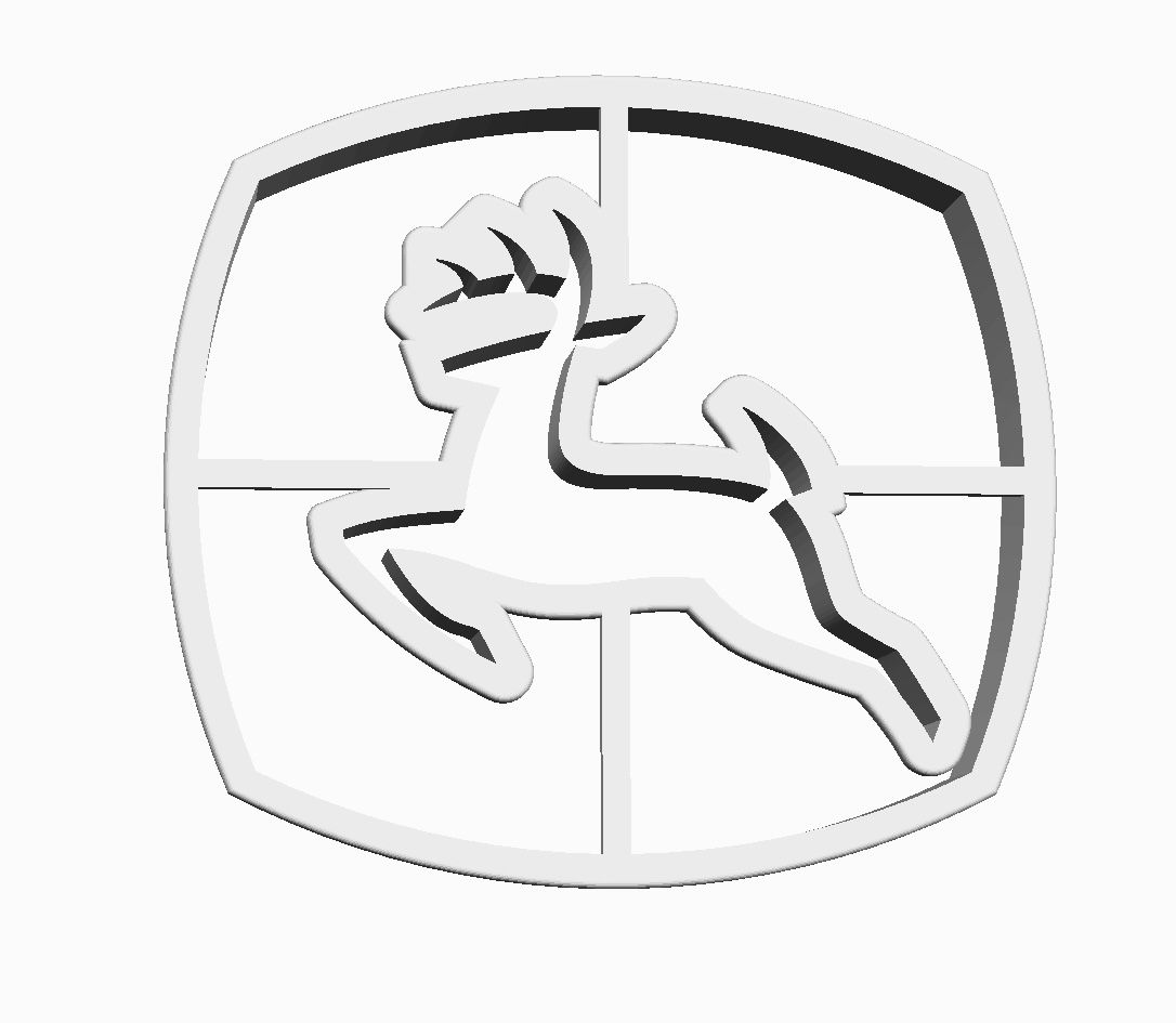 Springbok Cookie Cutter       _0