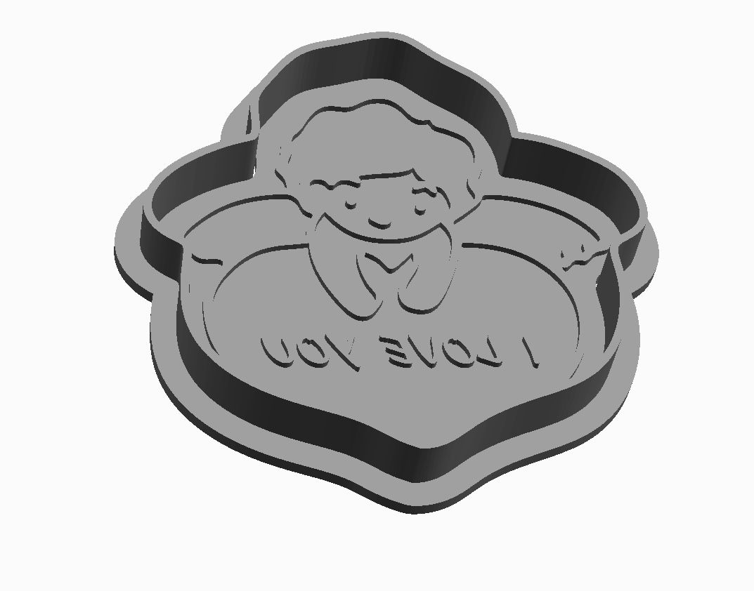 Valentine Angel Cookie Cutter              _0