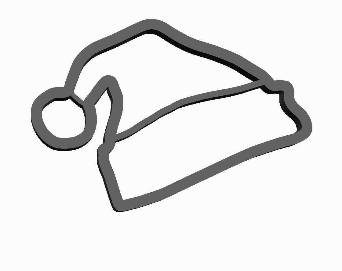 Christmas Hatt Cookie Cutter                     _0