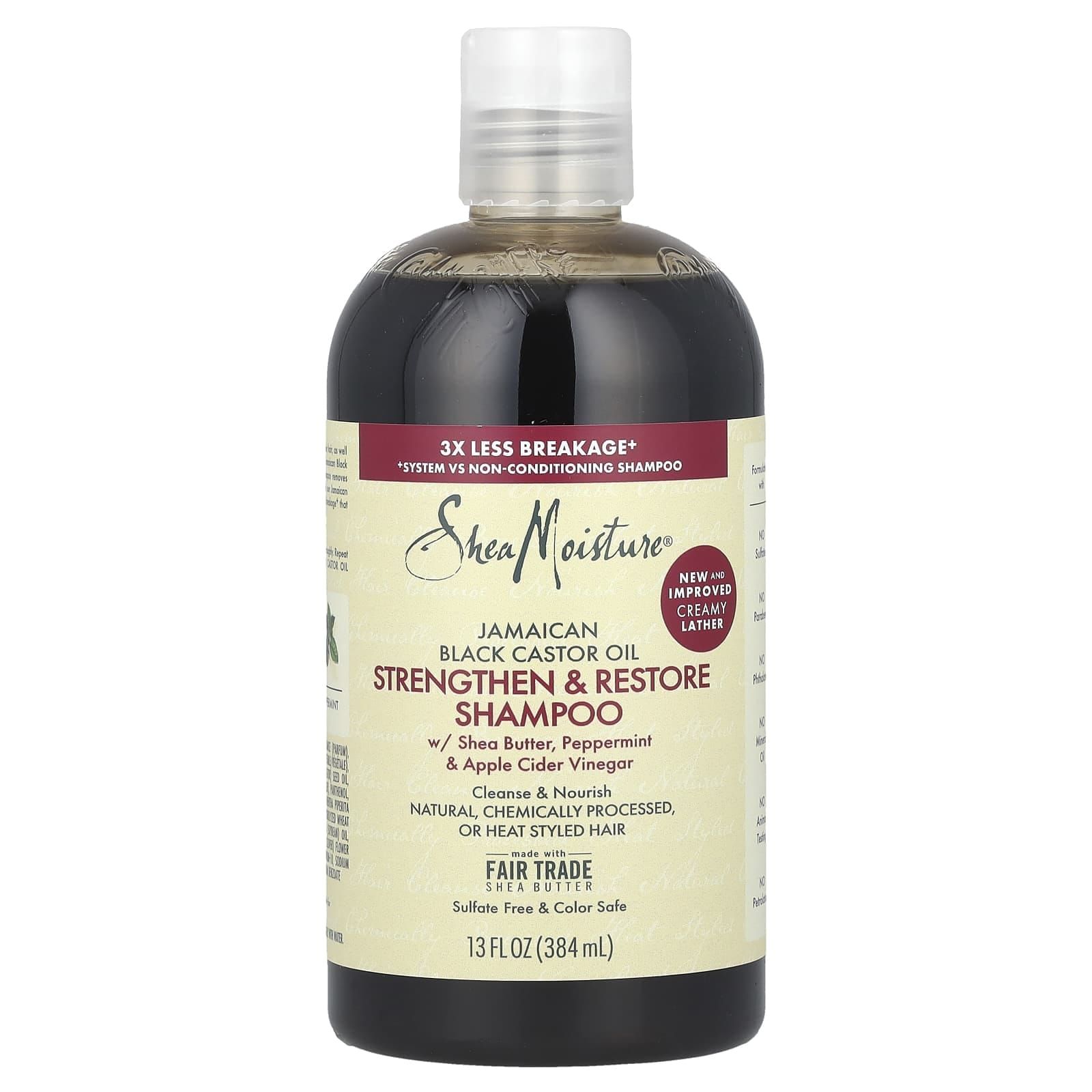 Shea Moisture - Jamaican Black Castor Oil Strengthen & Restore Shampoo (384 ml)_0