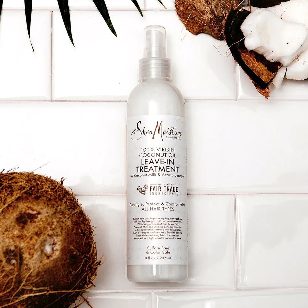 Shea Moisture - 100% Virgin Coconut Oil Leave In Treatment (236 ml)_4