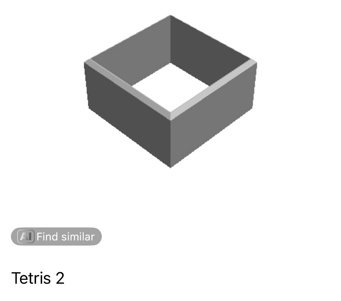 Tetris 2 Cookie Cutter  _0