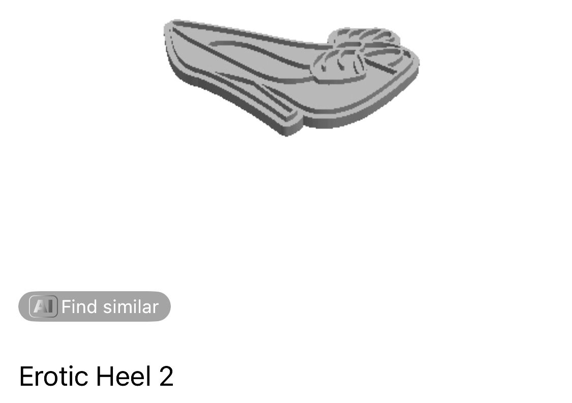 Heel 2-in-1 Cookie Cutter _0
