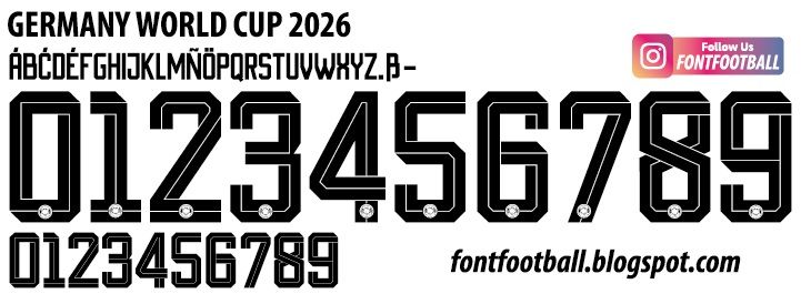 Font Vector Germany World Cup 2026 kit_0