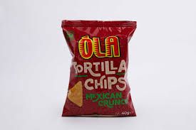 Ola tortilla chips Mexican crunch 40g_0