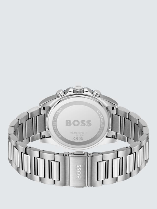 BOSS 1514240 Men's Strike Chronograph Date Bracelet Strap Watch, Blue_2