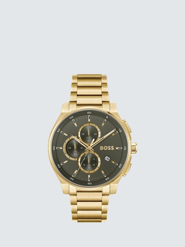 BOSS Men's Peak Chronograph Date Bracelet Strap Watch_0