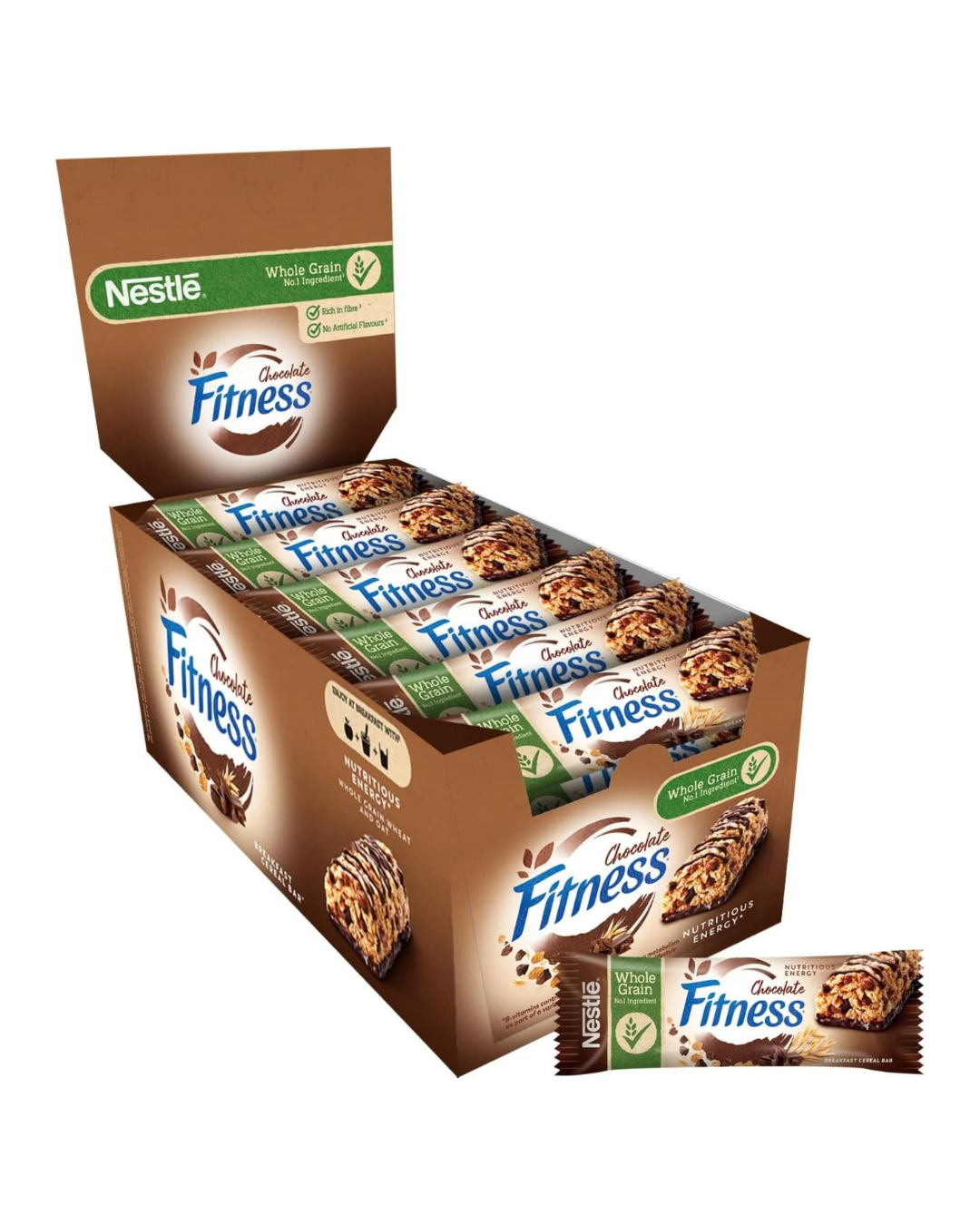Fitness Chocolate Cereal Bar 16 X 23.5G (1 Outer)_0