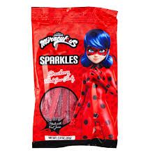 Sparkles Strawberry Filled Sour Candy 80G_0