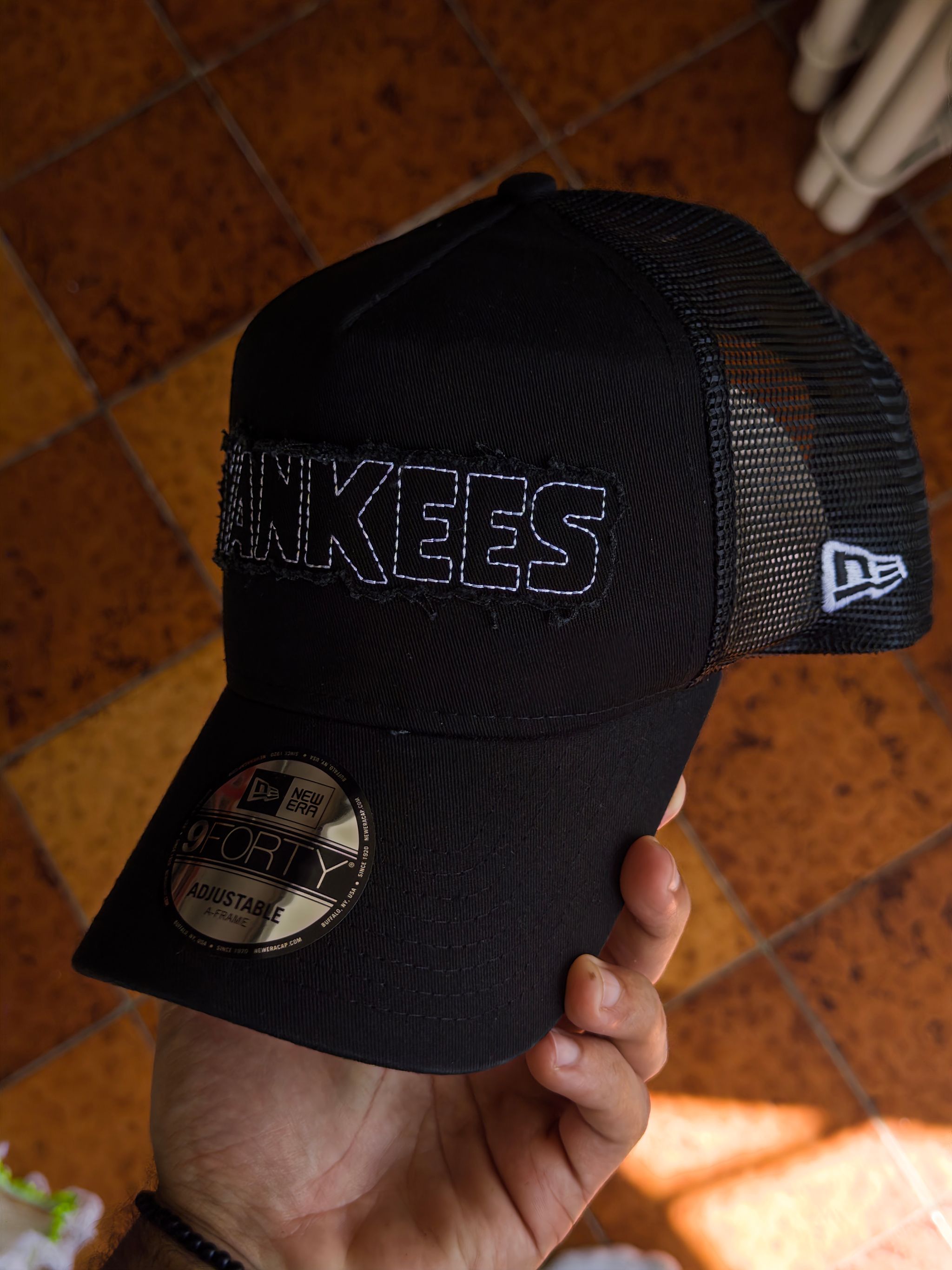 New Era 9 Forty - NY Yankees 'Distressed'_2