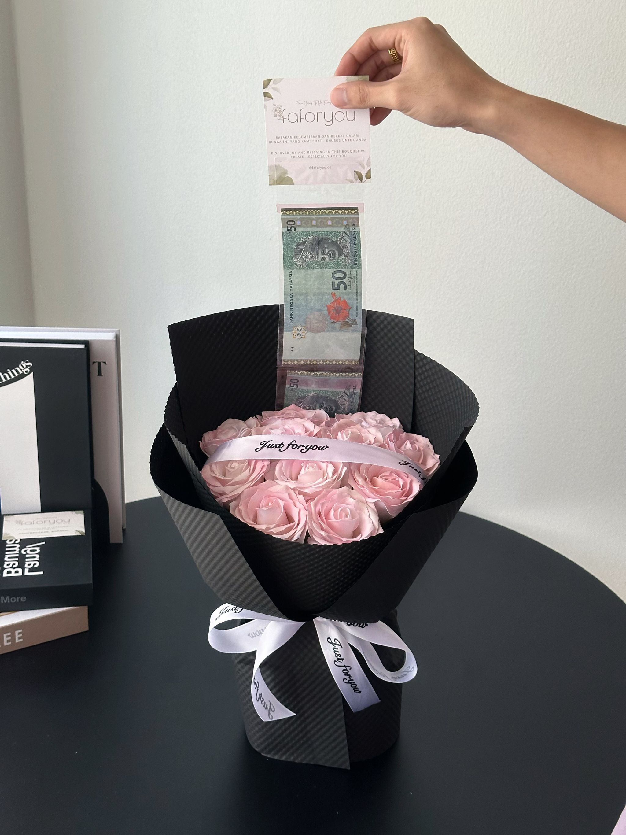 Money Soap Rose Bouquet | 拉钱花束 _0
