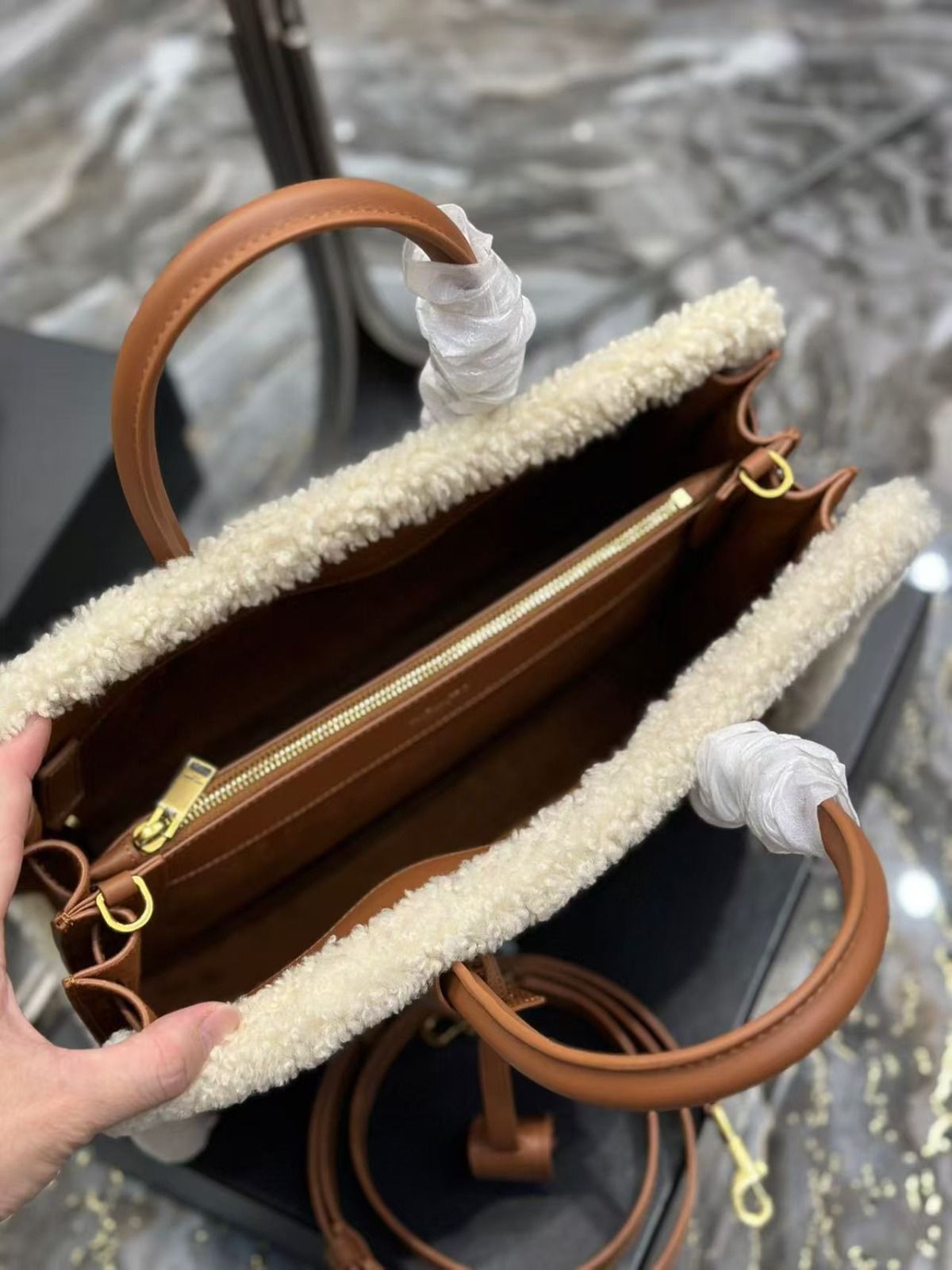 Sac de Jour (Suede & Shearling)_4