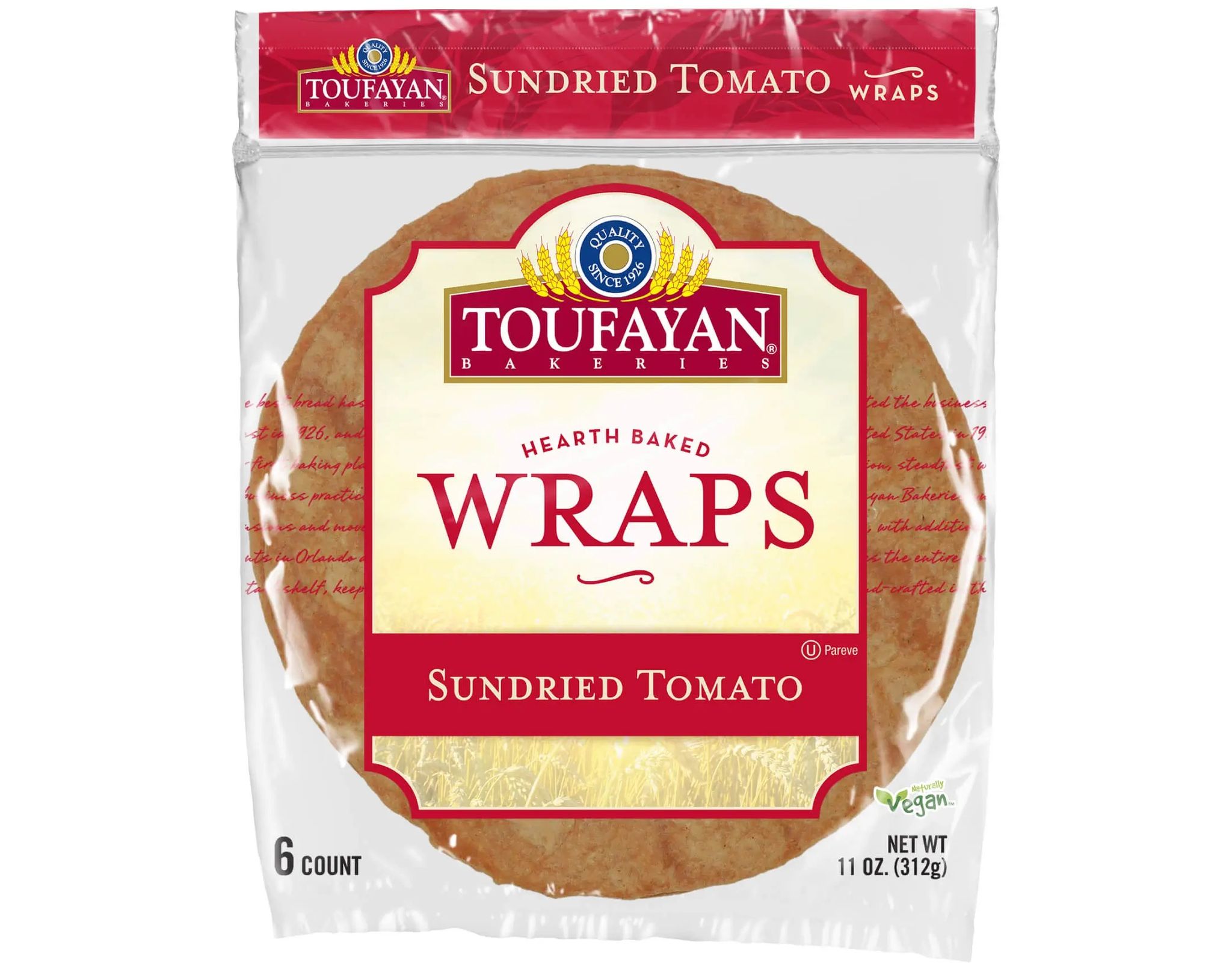 Toufayan Sundried Tomato Wrap_0