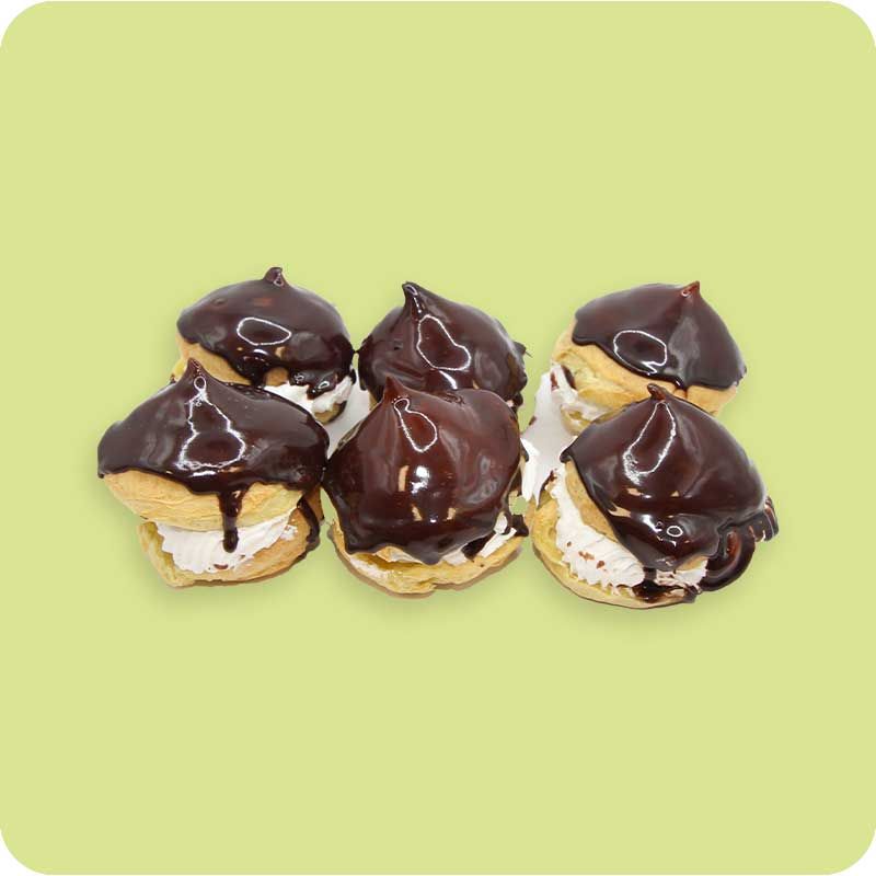 Eclairs Round Choc 6's_0