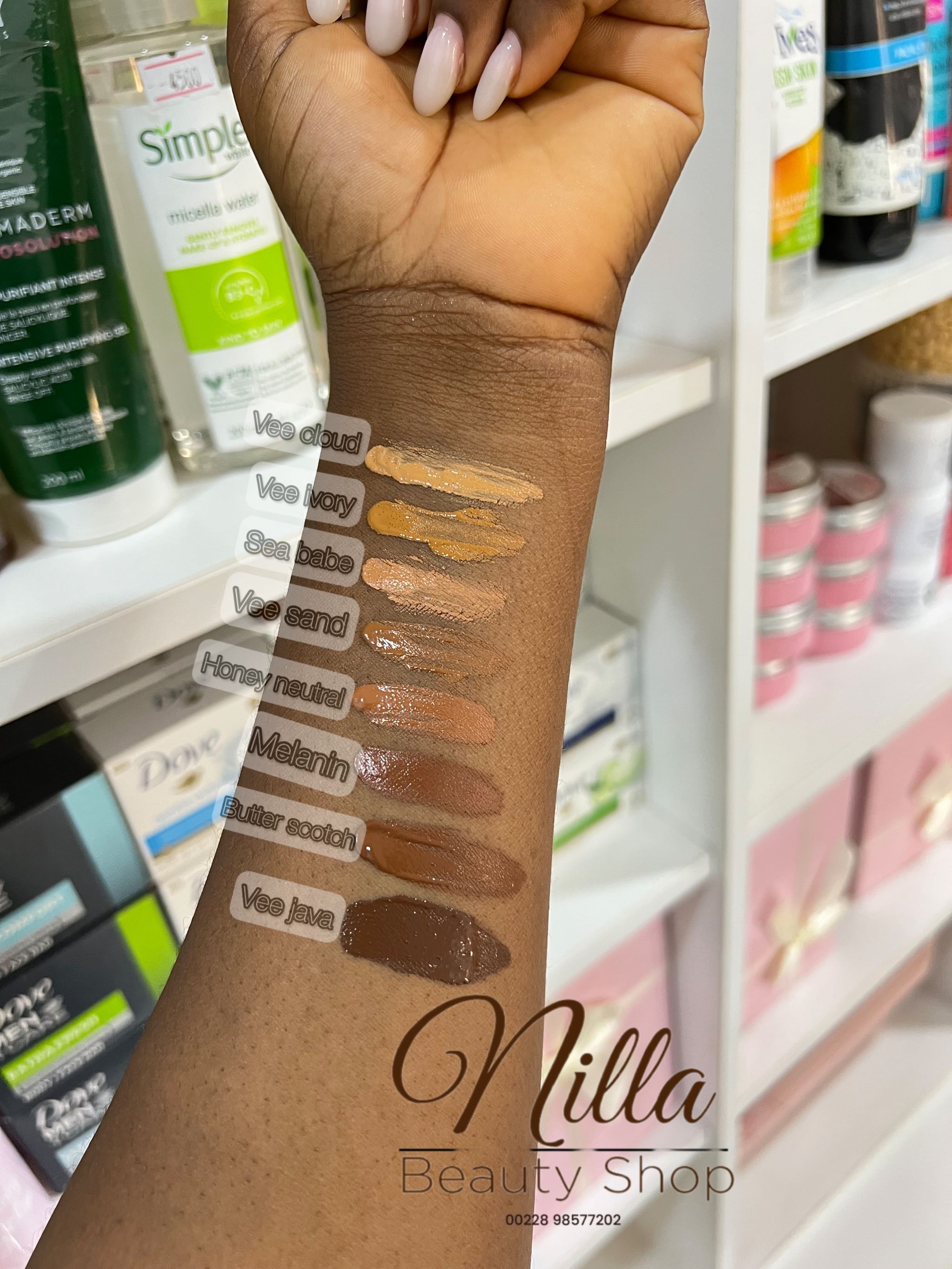 Fond de teint Vee beauty _promatte_7