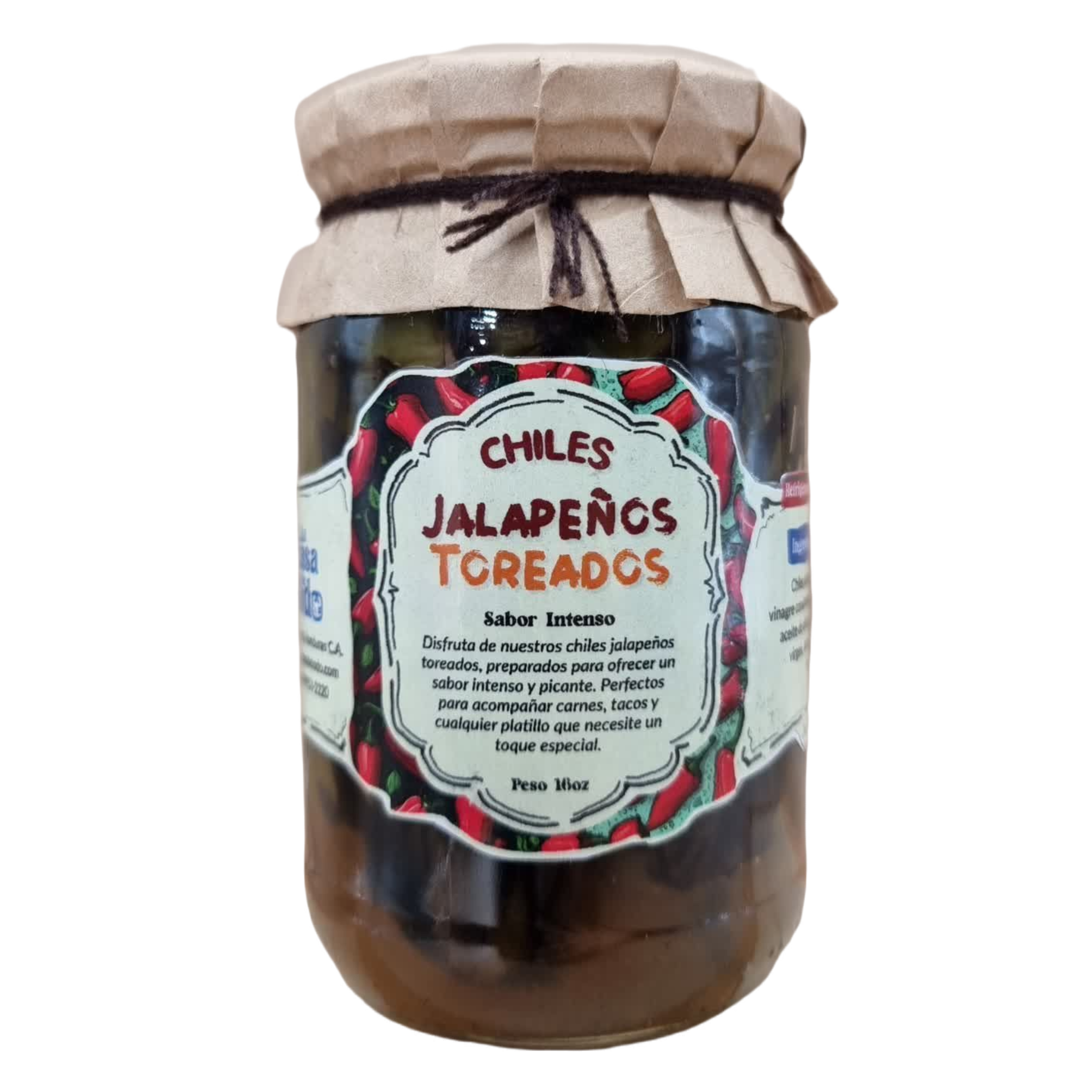 Chiles Jalapeños Toreados (16 oz.)_0