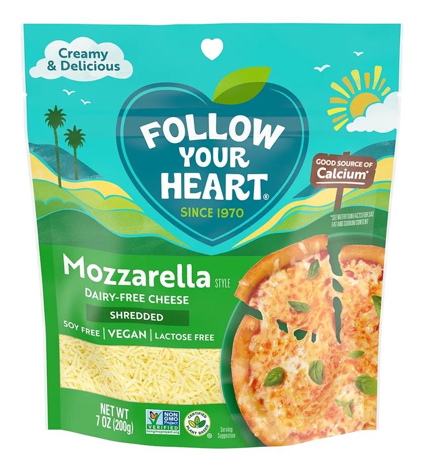 Follow Your Heart Mozzarella Shredded Cheese_0