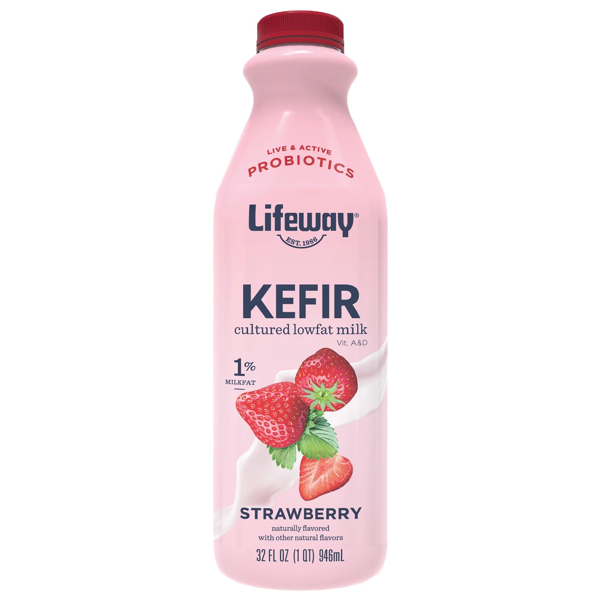Lifeway Kefir Strawberry 32oz_0