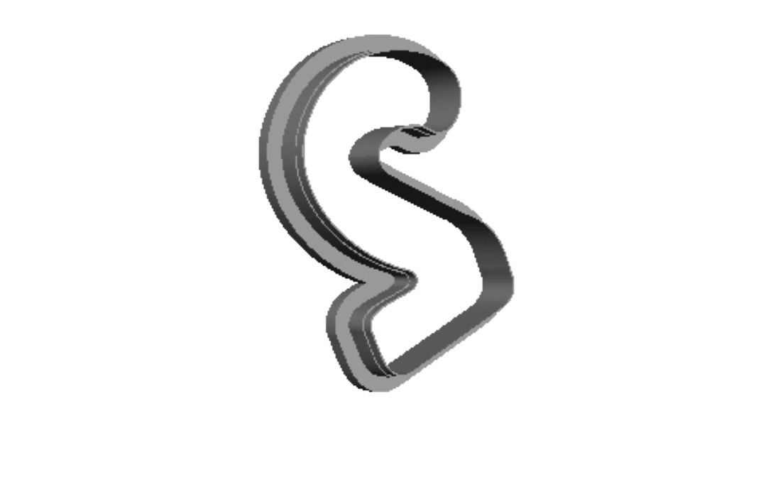 Letter 2 Cookie Cutter             _0