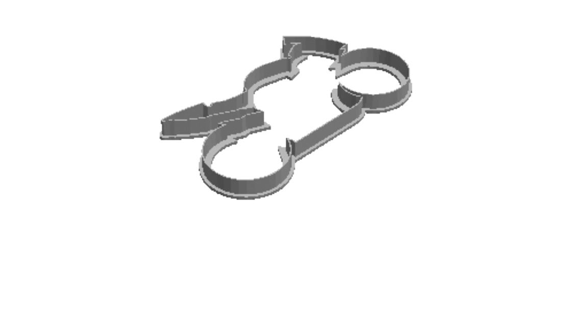 Streetbike outline Cookie Cutter         _0