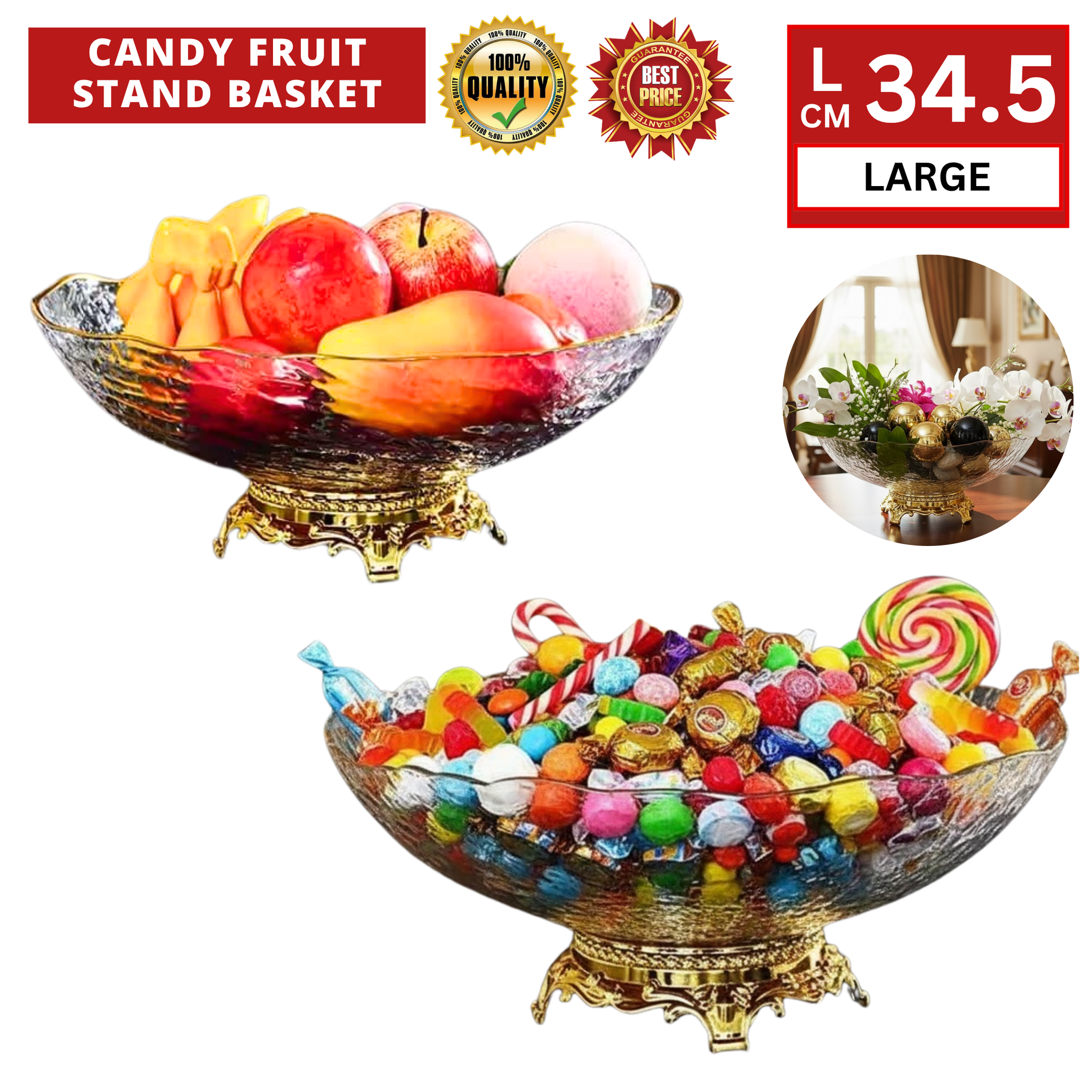 CANDY FRUIT STAND BASKET_0