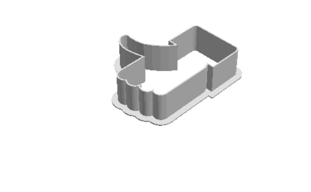 Facebook outline Cookie Cutter    _0