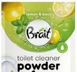 برايت مسحوق تنظيف المرحاض 100 غرام برائحة الليمون والريحان_0