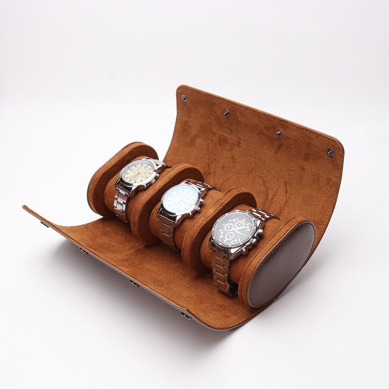Luxury watch Roll Travel Case Chic Portable Vintage Leather (Copy)_2