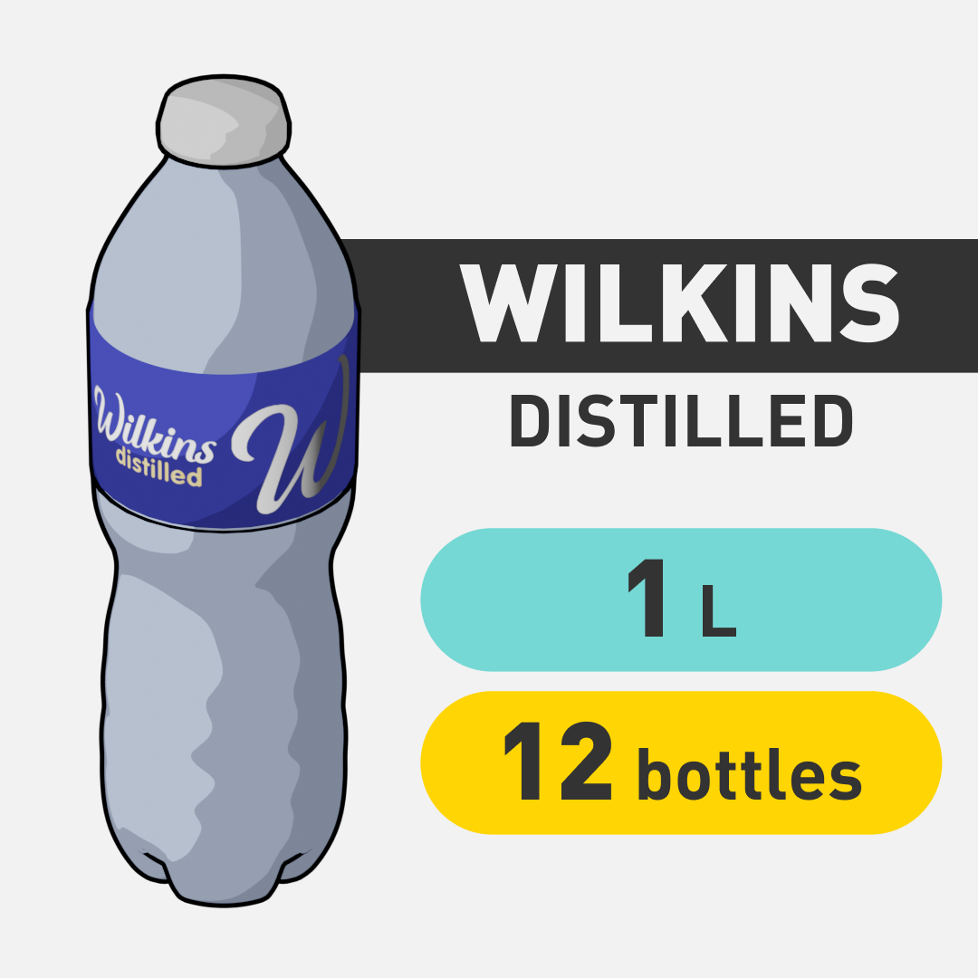 Wilkins Distilled - 1L - PET x12_0