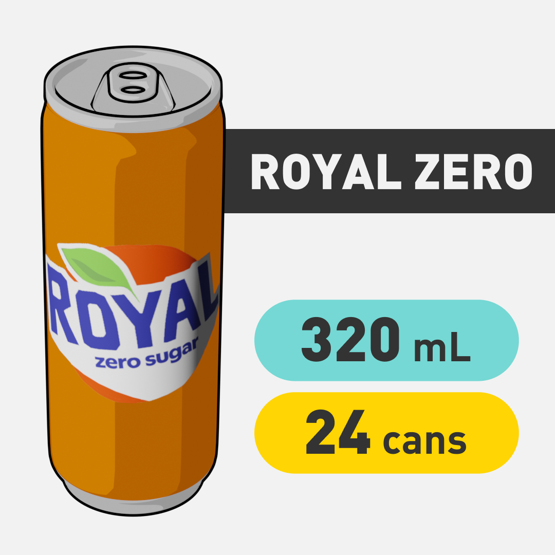 Royal Zero - 320mL - CAN x24_0