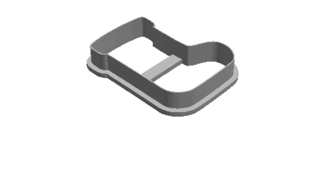 Sock outline Cookie Cutter          _0