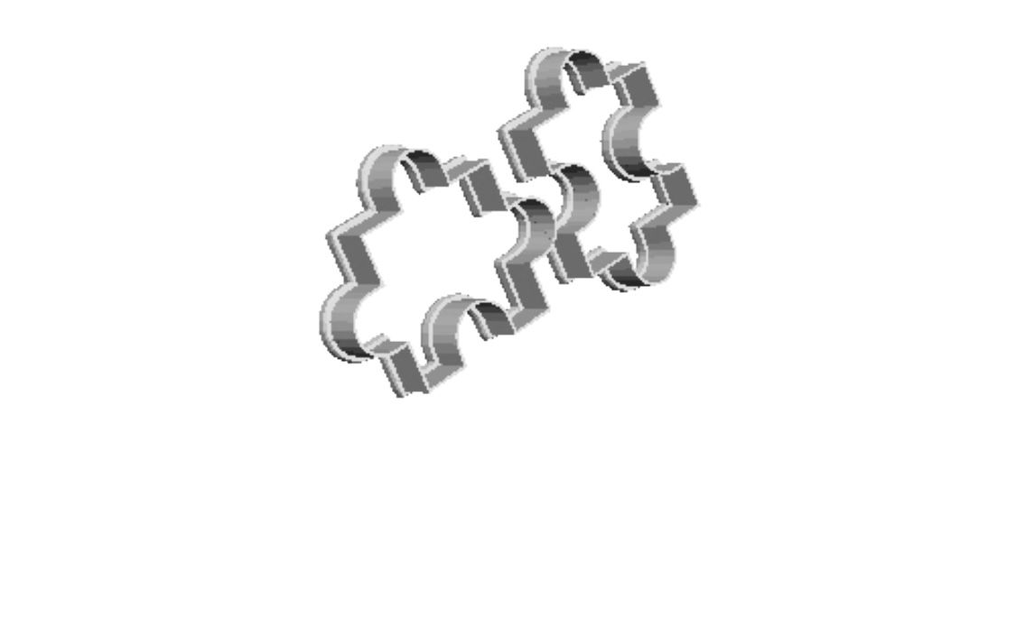 Puzzle outline Cookie Cutter               _0