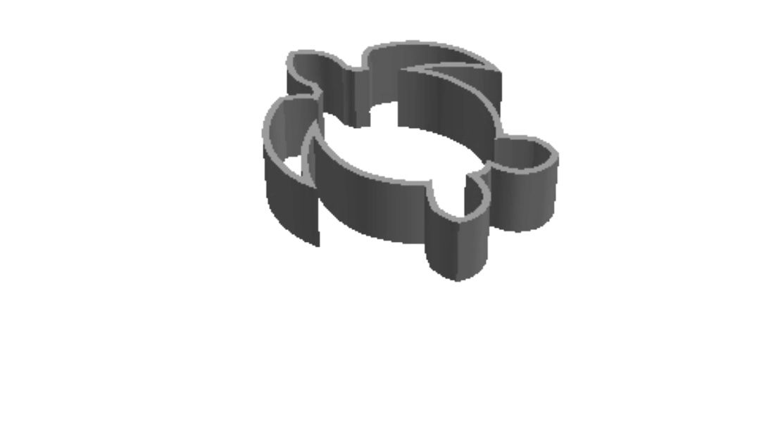 Sea Turtle 2 Cookie Cutter         _0