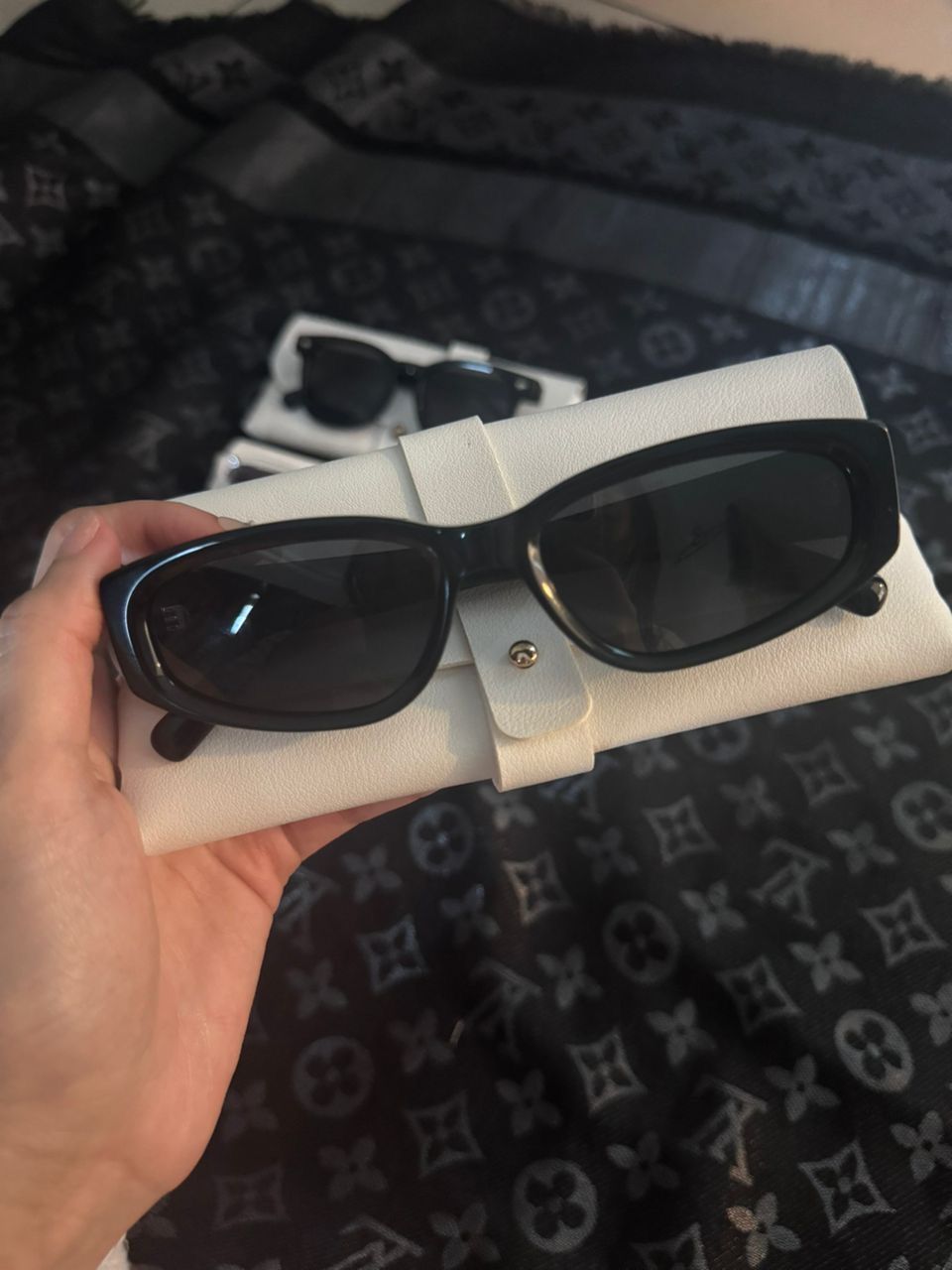 แว่นตากันแดด🕶️ กรองแสง ☀️ใส่เก็บทรงงับน้อนๆ💖พร้อมกล่อง⚡️_3