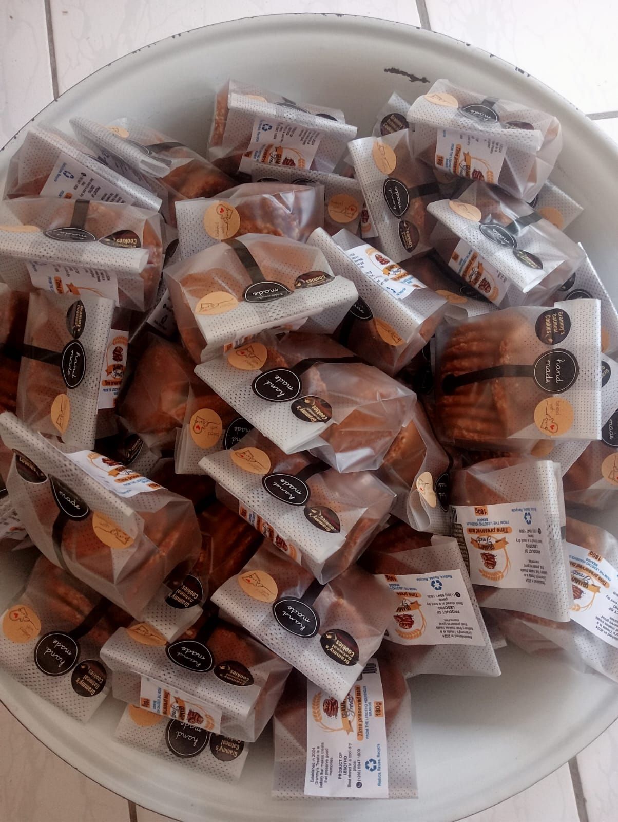 Gluten Free Oatmeal Cookies _2