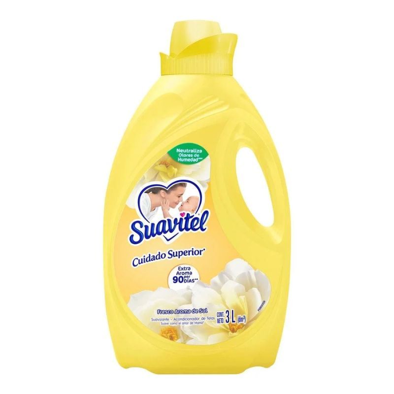 Suavizante Suavitel Cuidado Superior 3 L FRESCO AROMA DE SOL_0