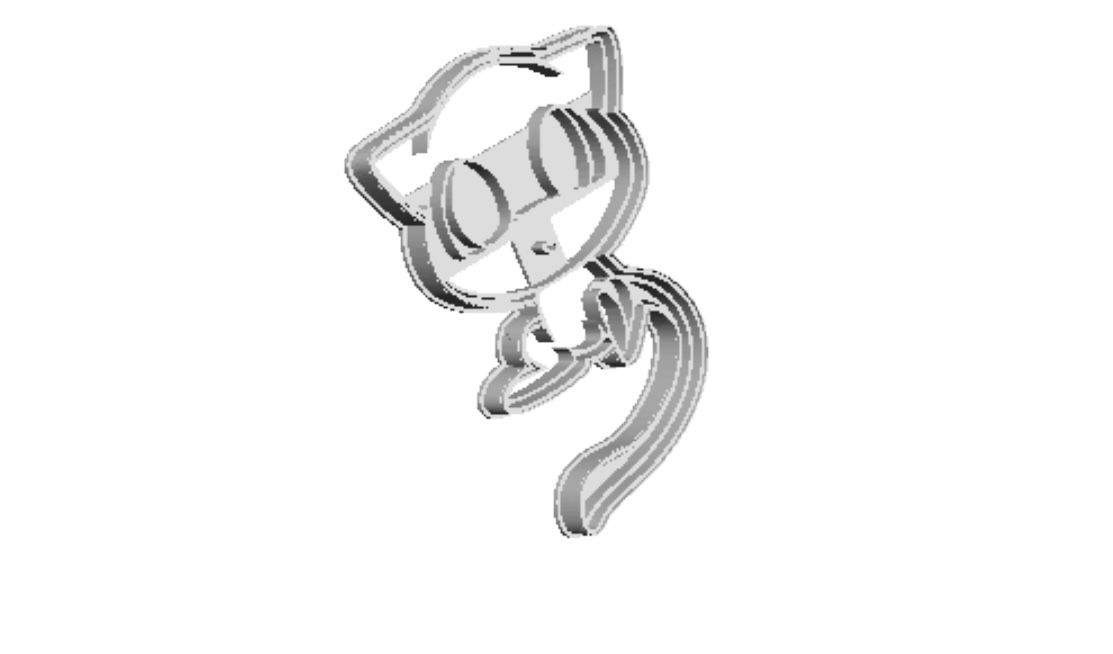 Pokémon Meaw Cookie Cutter      _0