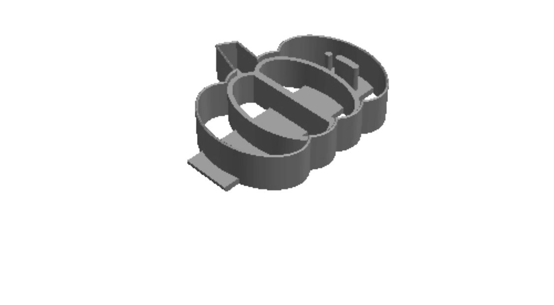 Pumpkin 1 Cookie Cutter      _0