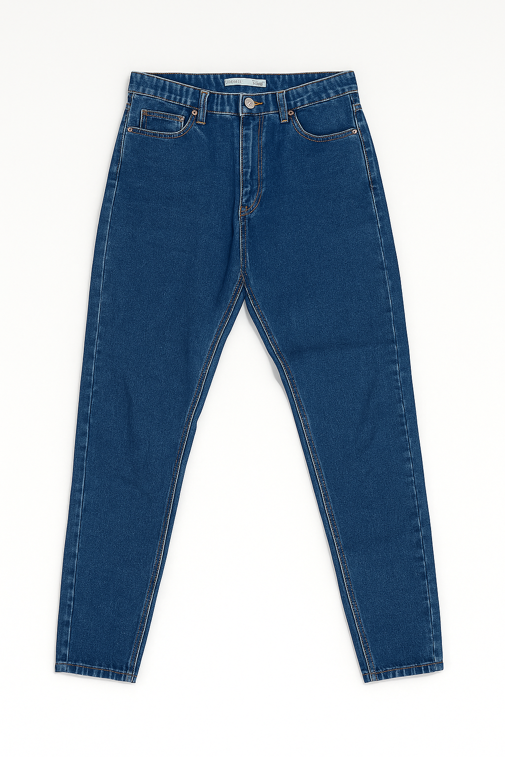 Jeans azul clásico corte recto ajustado - Size 6_0