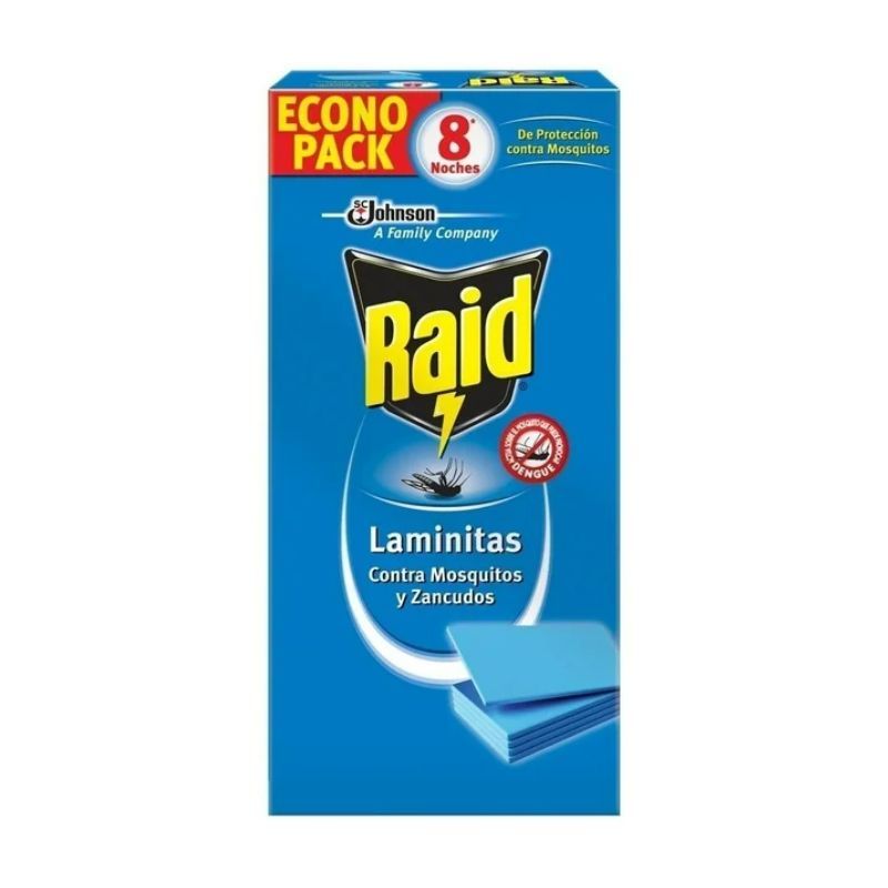 Insecticida Raid Laminitas 8 Repuestos_0