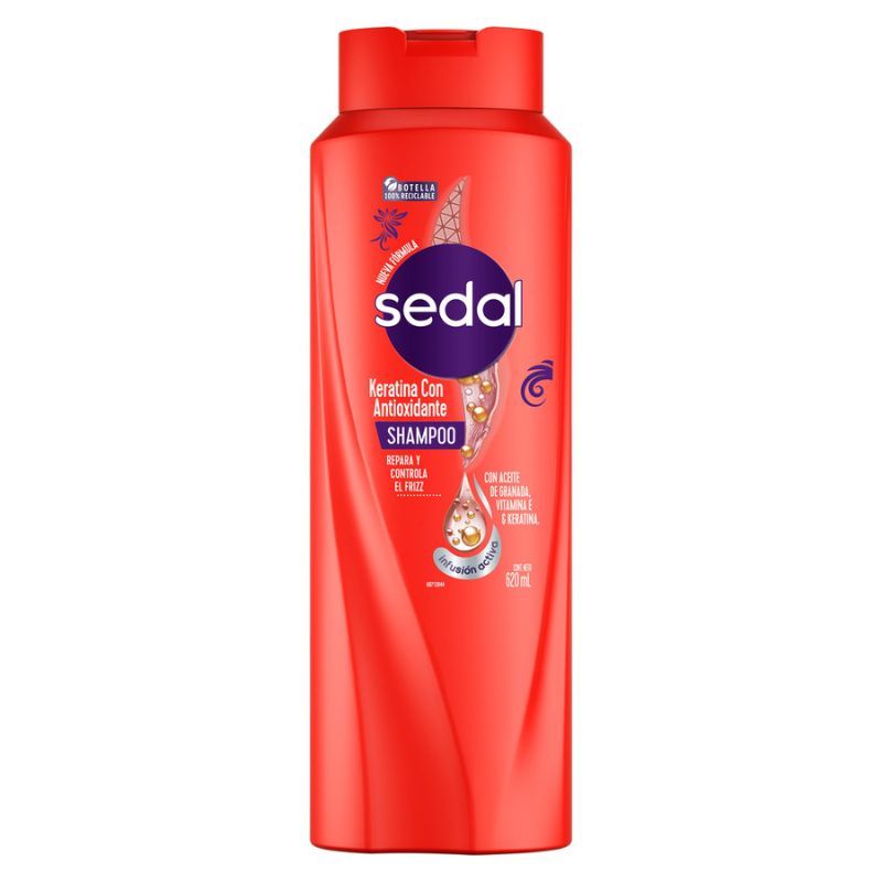 Shampoo Sedal 620 ml KERATINA CON ANTIOXIDANTE_0