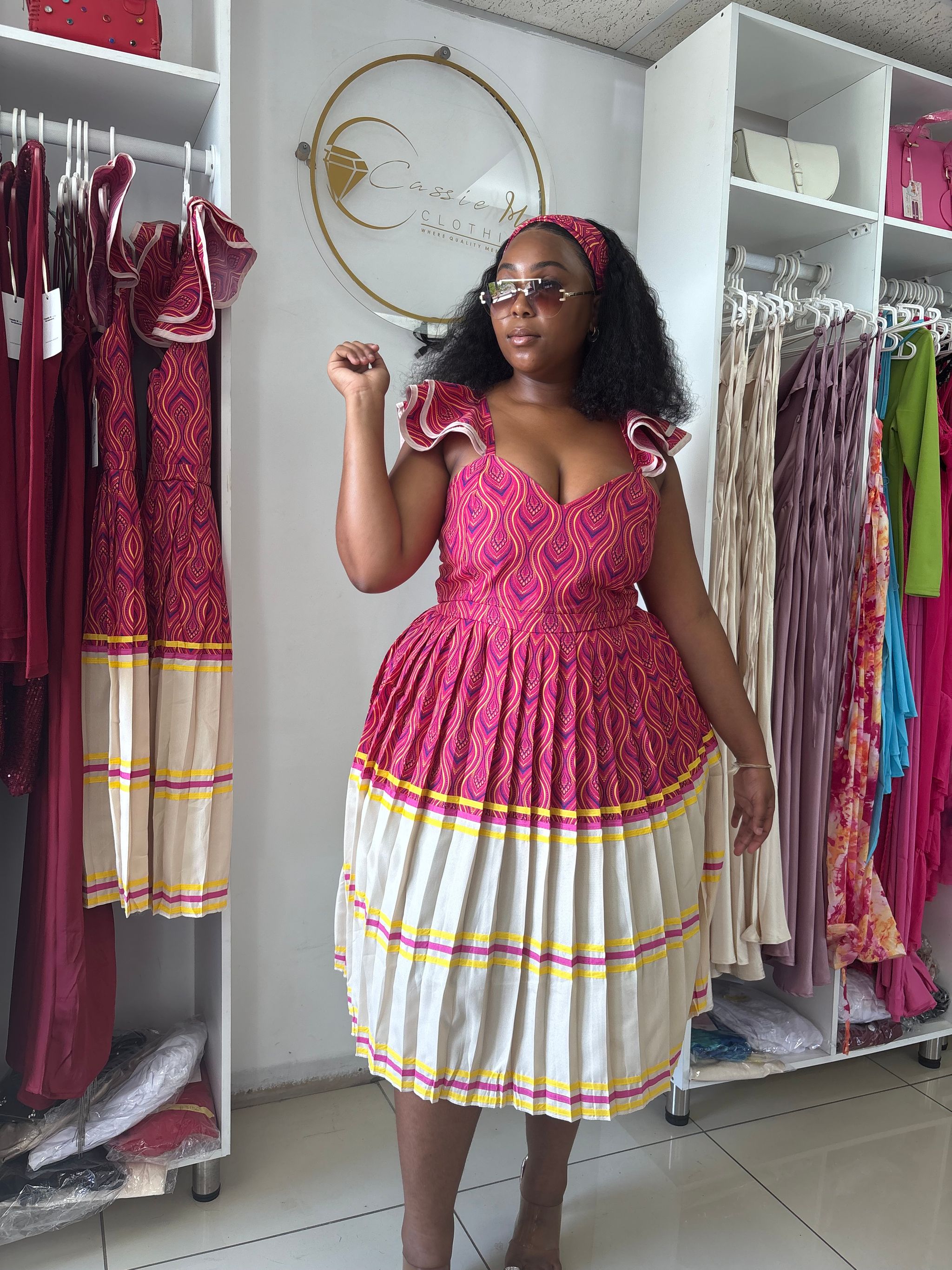 Koti pleated dress_3