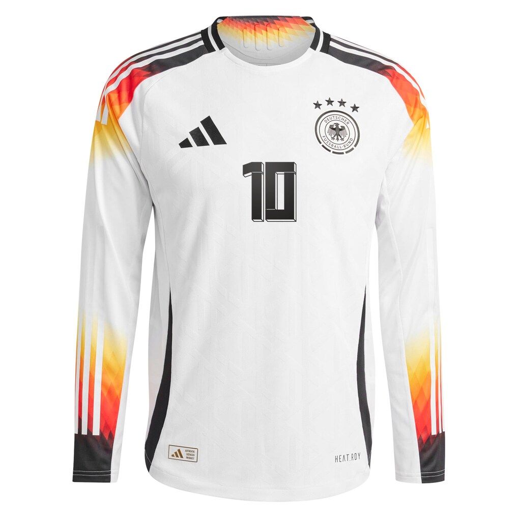 Germany 2024 Home Shirt (White/Red/Yellow/Black)_8