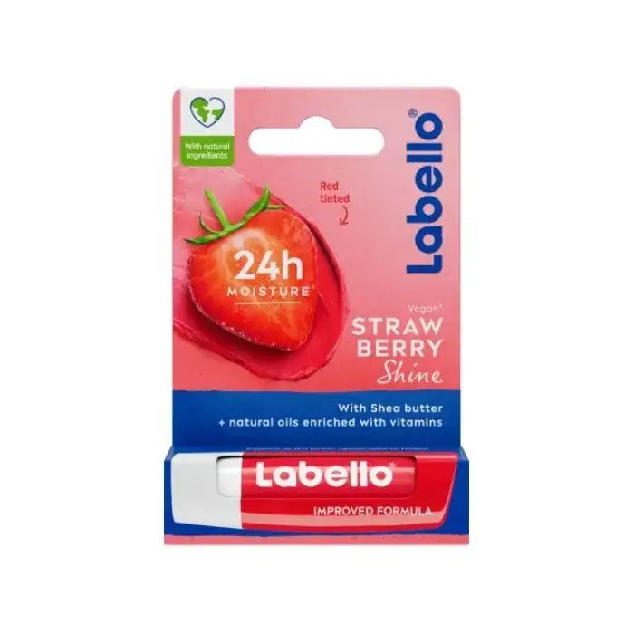 Labello Strawberry lip moisturiser- لابيلو مرطب شفاه فراولة _0