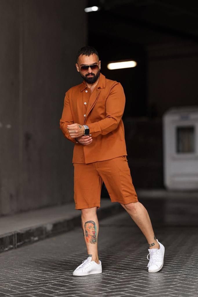 Complet chemise manche longue_0