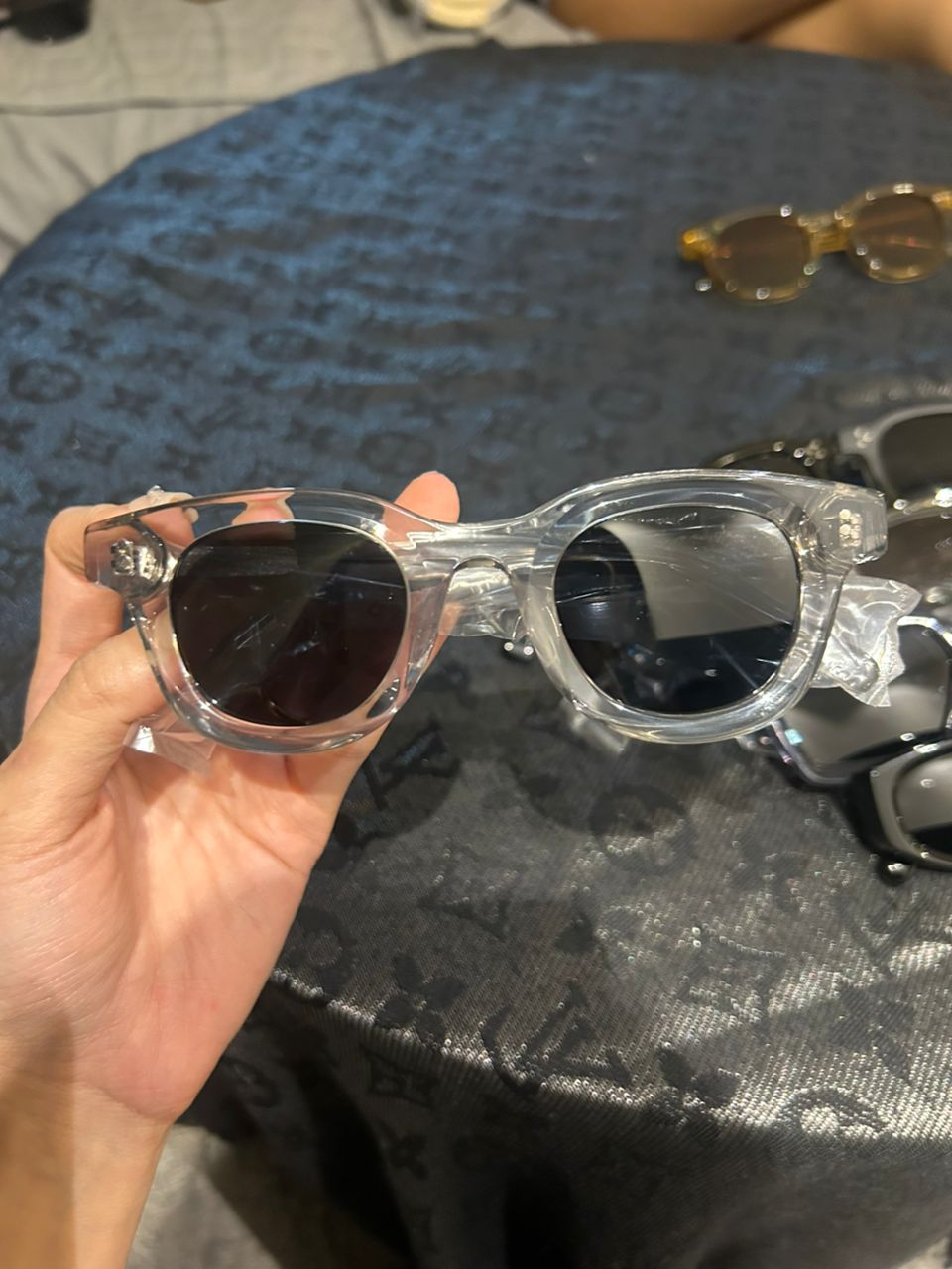 แว่นตากันแดด🕶️ กรองแสง ☀️ใส่เก็บทรงงับน้อนๆ💖พร้อมกล่อง⚡️_9