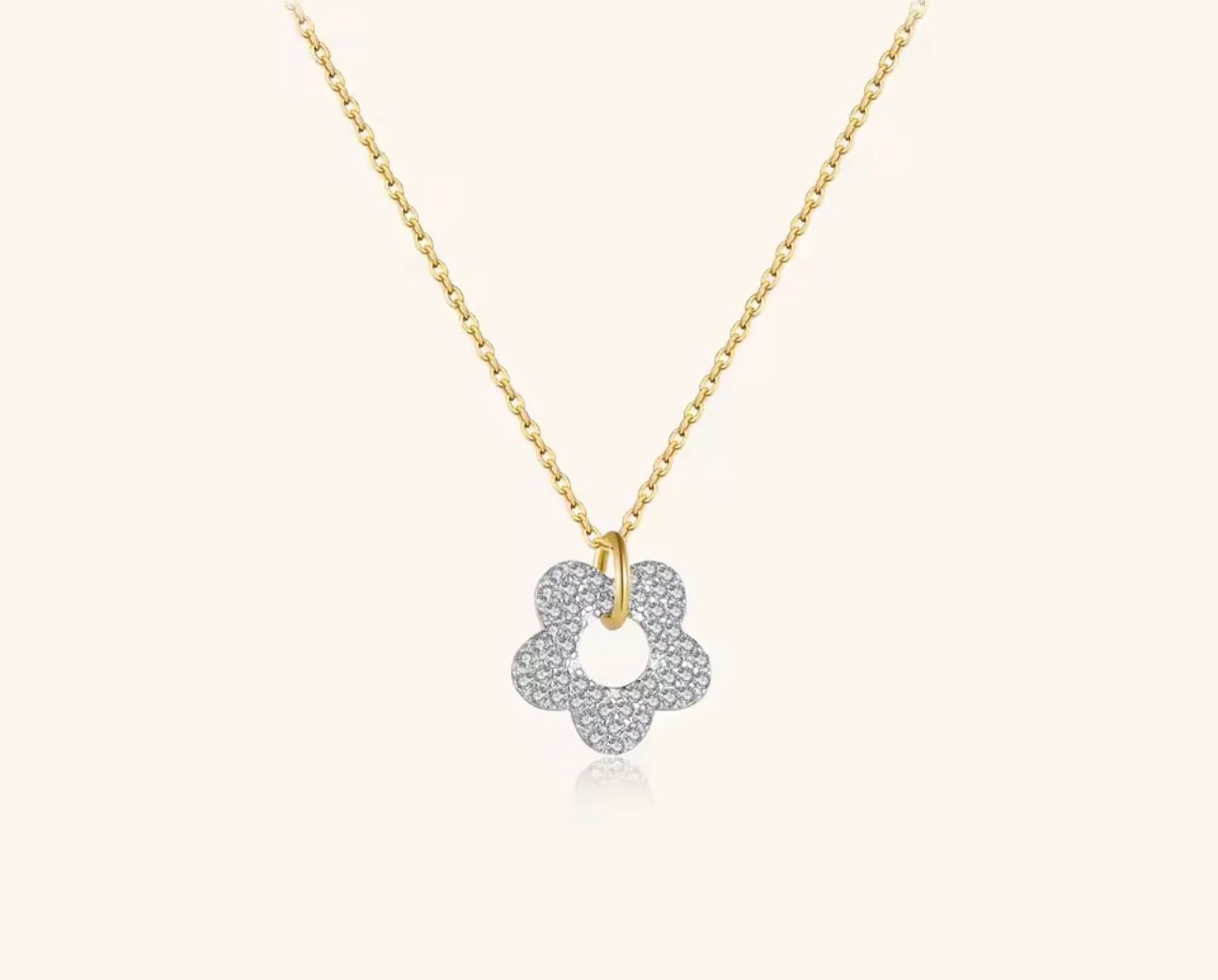 Shiny medium flower _0