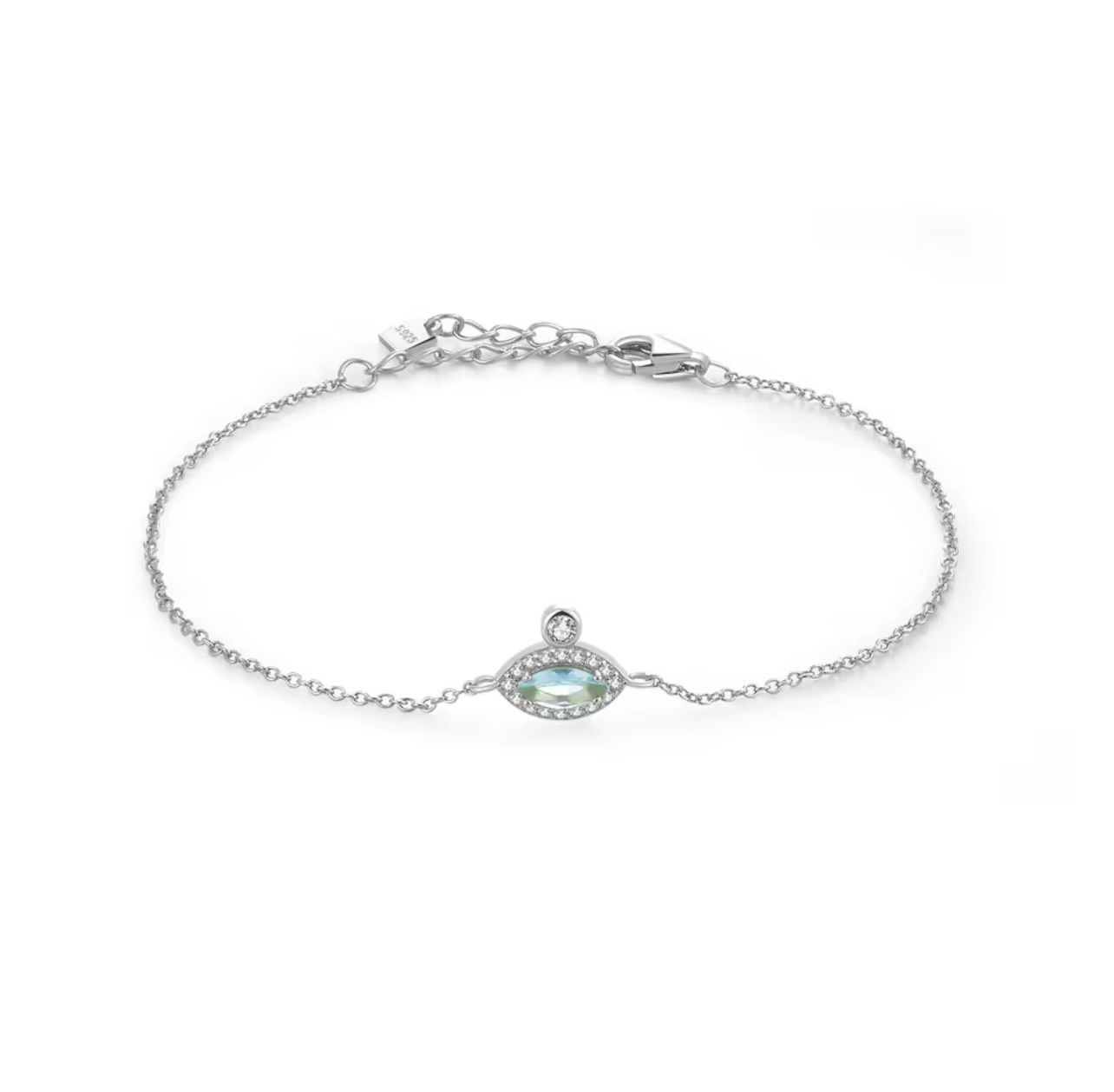 Clear and shiny mini bracelet _0