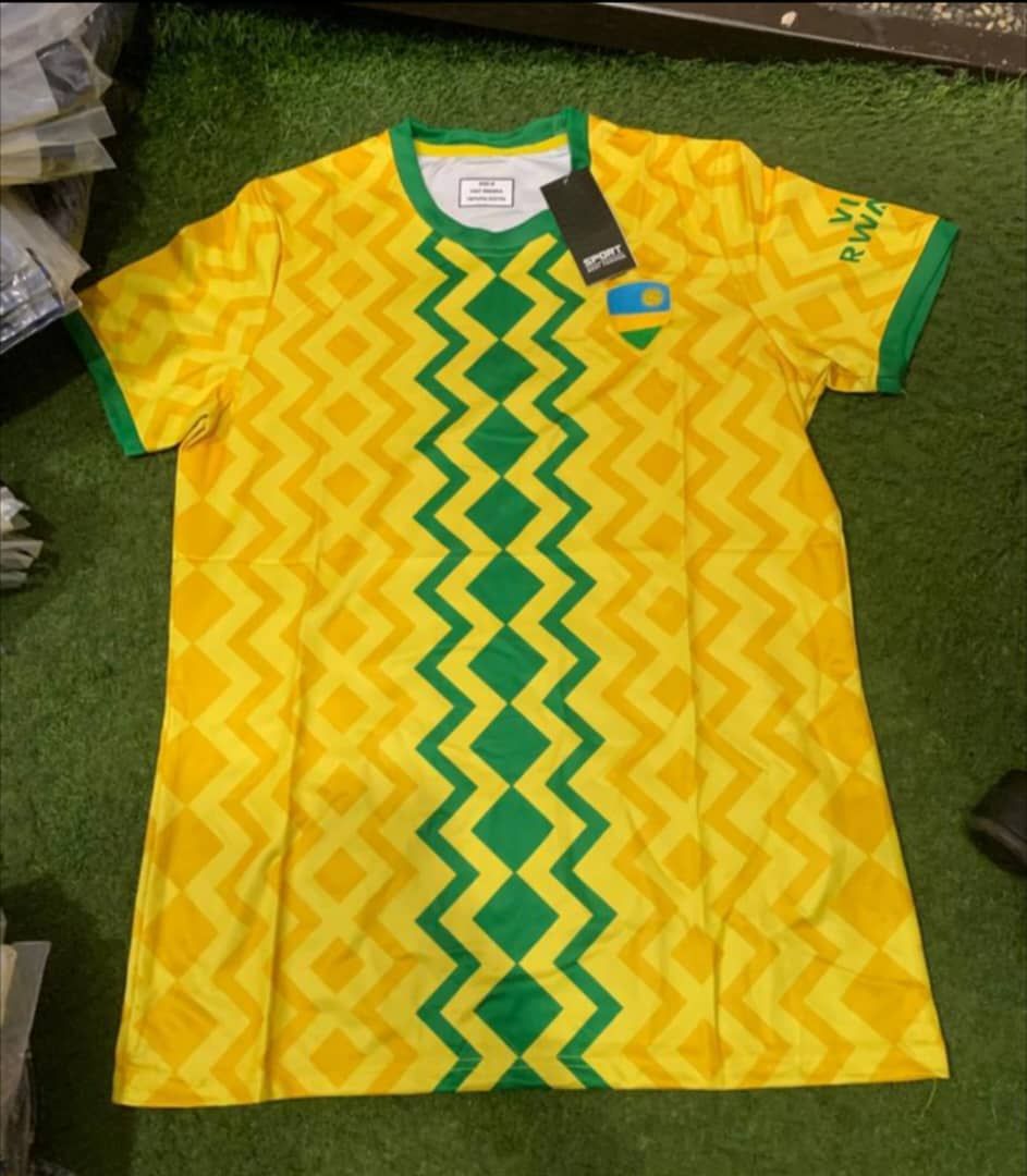 Yellow Rwanda jersey_0